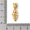 304 Stainless Steel Pendant Rhinestone Settings STAS-B167-13B-G-3