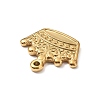 304 Stainless Steel Pendants STAS-I334-14G-2