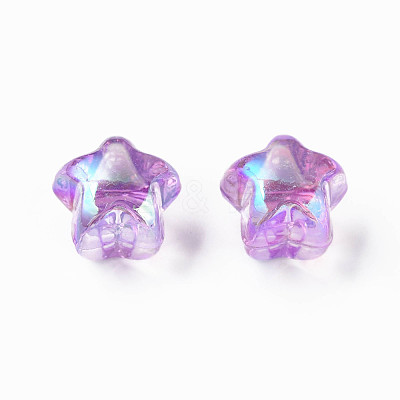 1-Hole Transparent Acrylic Buttons MACR-S373-129-C06-1