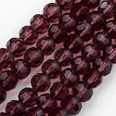 Transparent Glass Bead Strands LS-GLAA-G013-8mm-59-1
