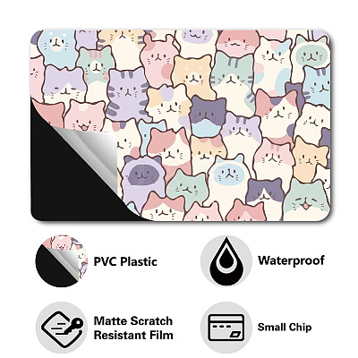 PVC Plastic Waterproof Card Stickers DIY-WH0432-004-1