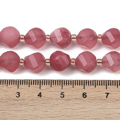 Dyed Natural Jade Beads Strands G-U023-A20-01G-1