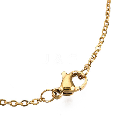 201 Stainless Steel Origami Pendant Necklaces LS-NJEW-T009-JN090-2-40-1