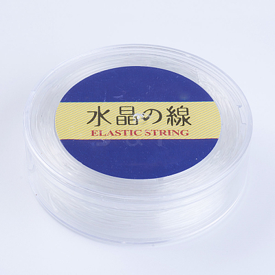 Japanese Round Elastic Crystal String EW-G007-02-0.5mm-1