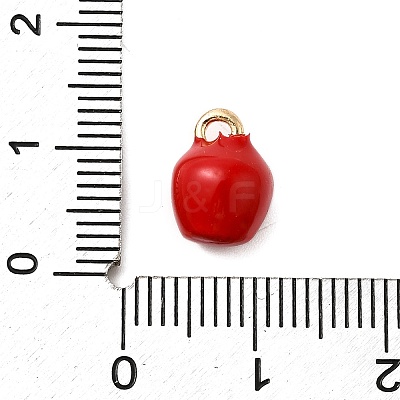 Alloy Enamel Pendants FIND-I044-01G-1