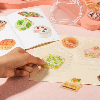 3Sets 3 Styles PET Waterproof Decorative Stickers DIY-TA0010-64B-1
