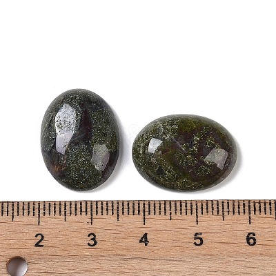 Natural Dragon Blood Cabochons G-B080-01A-21-1