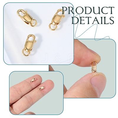 4Pcs 1/20 14K Gold Filled Lobster Claw Clasps FIND-SC0020-13A-1