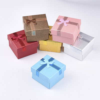 Cardboard Ring Boxes CBOX-S018-05B-1