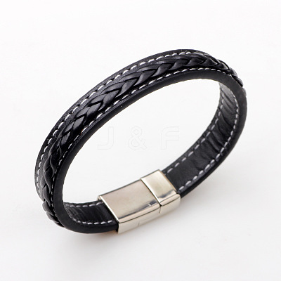 Imitation Leather Cord Bracelets LS-BJEW-N0011-029B-1