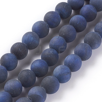 Natural Tiger Eye Beads Strands G-F616-01-12mm-1