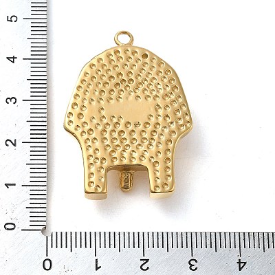 304 Stainless Steel Pendants STAS-L022-296G-1