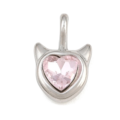 304 Stainless Steel Pendants RB-CBA40D0-03P-1