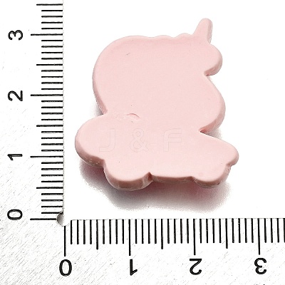 Unicorn Opaque Resin Decoden Cabochons LS-CRES-F034-01-1