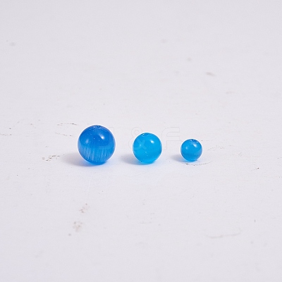 Round Cat Eye Beads G-SZ0001-80F-1
