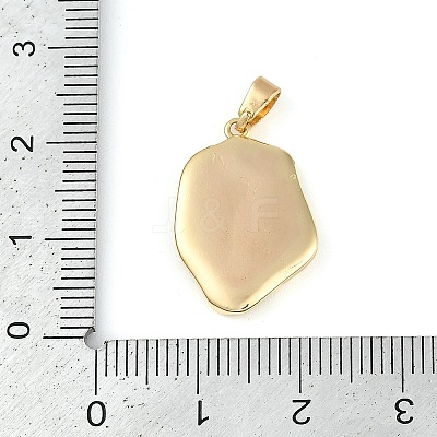 Rack Plating Brass Pendants KK-R165-05G-1