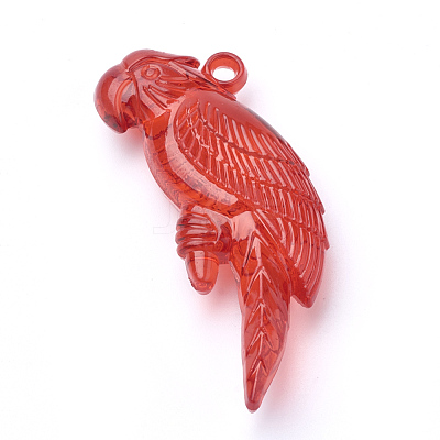 Transparent Acrylic Big Pendants TACR-T002-04-1