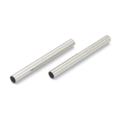 Tarnish Resistant 304 Stainless Steel Tube Beads STAS-H158-A02-P-1