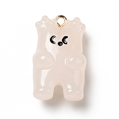 Cartoon Opaque Resin Pendants FIND-I029-01E-1