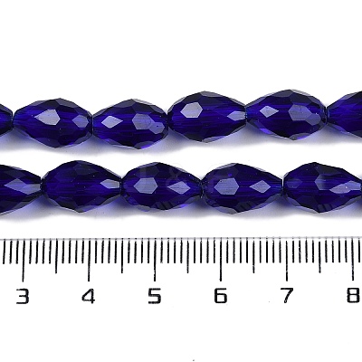 Transparent Glass Beads Strands EGLA-N013-T10mm-D07-1