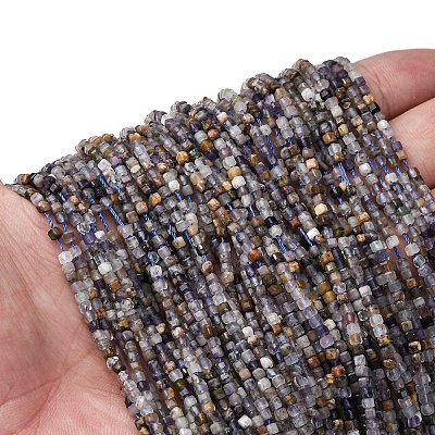 Natural Fluorite Beads Strands LS-G-RM2025-C21-A-1