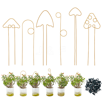 Iron Plant Trellis for Climbing Plants AJEW-DR0001-97-1
