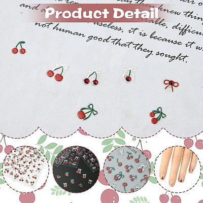 6 Sheets 2 Styles PVC Nail Art Stickers MRMJ-CJ0001-27-1