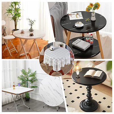 Polyester Tablecloths AJEW-WH20064-13B-1