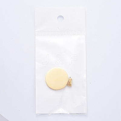 Ion Plating(IP) 304 Stainless Steel Pendants STAS-P115-09G-1