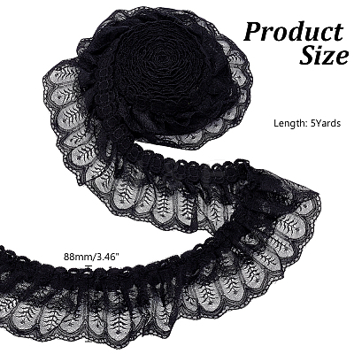 Polyester Silk Lace AJEW-WH0816-141A-1