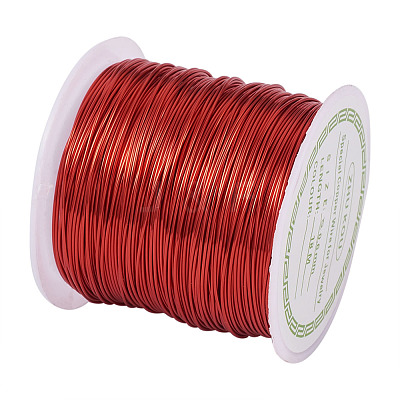 Round Copper Beading Wire for Jewelry Making YS-TAC0004-0.6mm-16-1