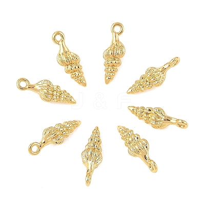 SHEGRACE Brass Shell Shape Charms XGR0170G-107G-1