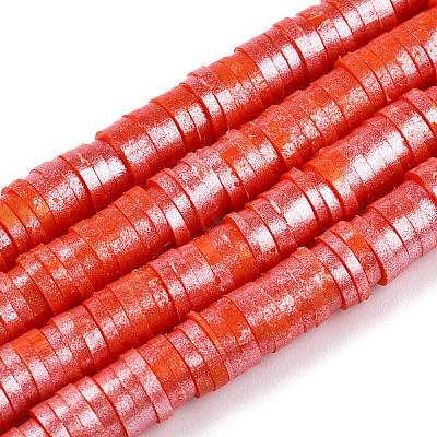Handmade Polymer Clay Beads Strands CLAY-CJC0015-01E-1