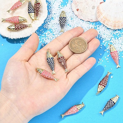 3Pcs 3 Colors Barss Pendants KK-YW0004-56-1