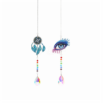DIY Diamond Painting Suncatcher Pendant Decoration Kit DIAM-PW0009-02V-1
