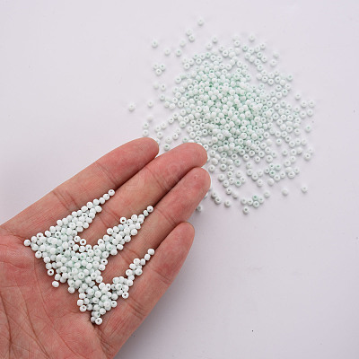 8/0 Opaque Glass Seed Beads SEED-S048-N-007-1