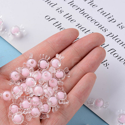 Transparent Acrylic Beads LS-TACR-S152-03A-SS2112-1