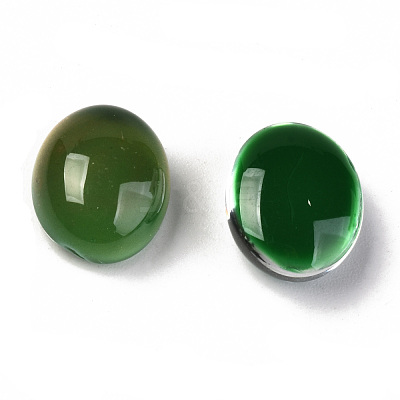 Glass Cabochons GLAA-R218-03-1