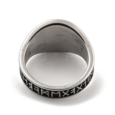 304 Stainless Steel Ring RJEW-B055-04AS-13-1