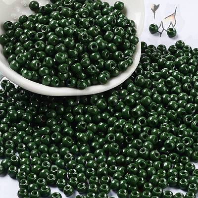 Baking Paint Glass Seed Beads SEED-H002-I-A520-1
