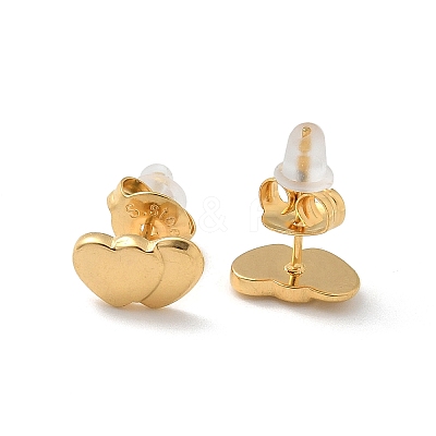 304 Stainless Steel Stud Earrings for Women LS-STAS-Z117-16G-01-1