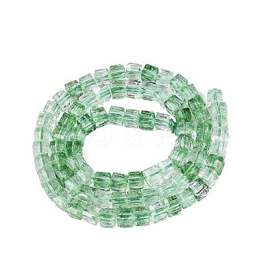 Crackle Transparent Glass Beads Strands GLAA-N062-4mm-05-1