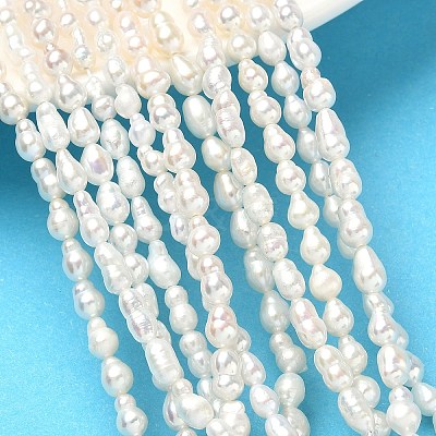 Natural Cultured Freshwater Pearl Beads Strands PEAR-C004-11-1