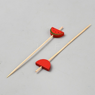 Disposable Bamboo Sticks AJEW-WH20018-43B-1