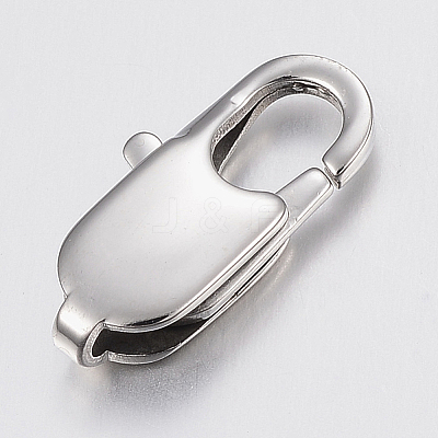 Tarnish Resistant 304 Stainless Steel Lobster Claw Clasps LS-STAS-K167-05P-1