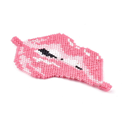 Handmade Seed Beads Links Connectors SEED-I012-59-1