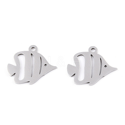 Non-Tarnish 201 Stainless Steel Pendants STAS-T052-49P-1