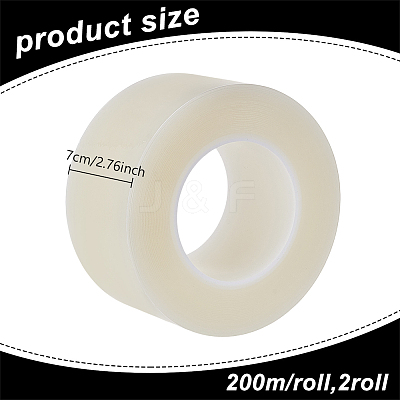 Transparent PVC Protective Film Tape for Watch Jewelry DIY-WH0750-102B-1