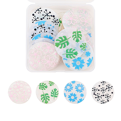 Cellulose Acetate(Resin) Pendants KY-CJ0001-19-1