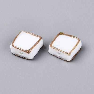 Handmade Gold Sand Lampwork Beads LAMP-N041-01K-1